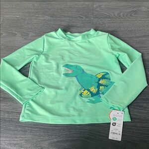 Kids' Mint Green Long Sleeve Rashguard